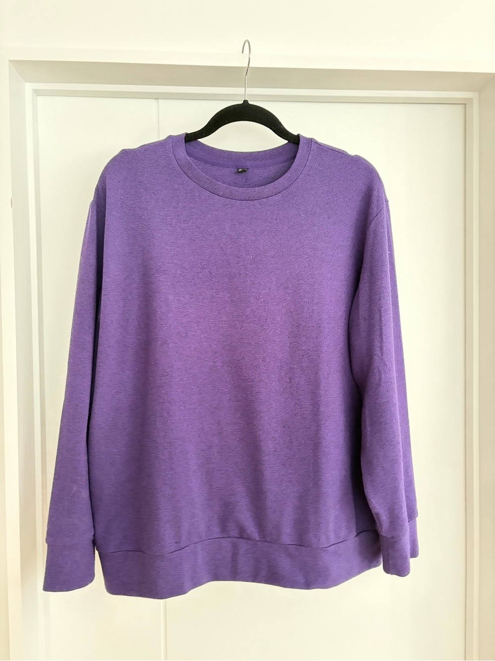 UNIQLO Purple Fleece Crewneck Sweatshirt – Size XL